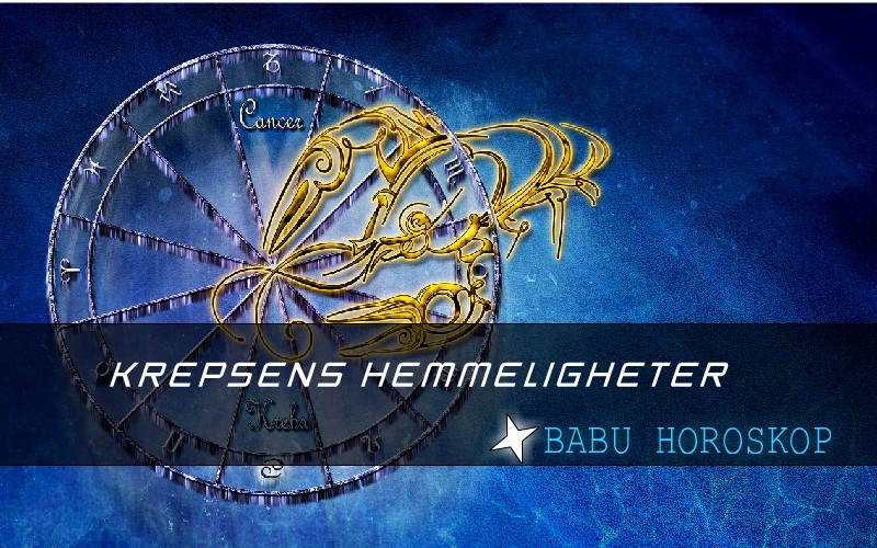 Krepsen horoskop - CANCER